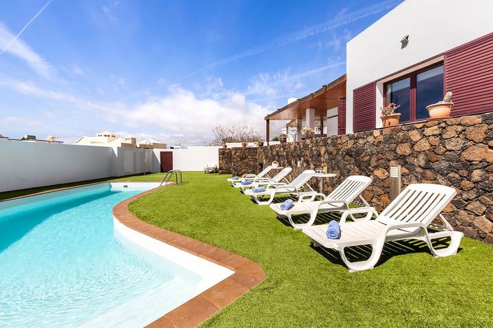 Villa für 12 Personen mit Terrasse in Arrecife, Lanzarote
