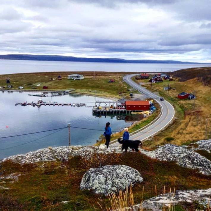 Ferienwohnung für 5 Personen, mit Seeblick und Terrasse sowie Sauna und Ausblick, mit Haustier in Finnmark