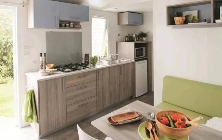 Mobil home pour 6 personnes, avec bassin pour enfant dans Plage dPlage du Bile - 4