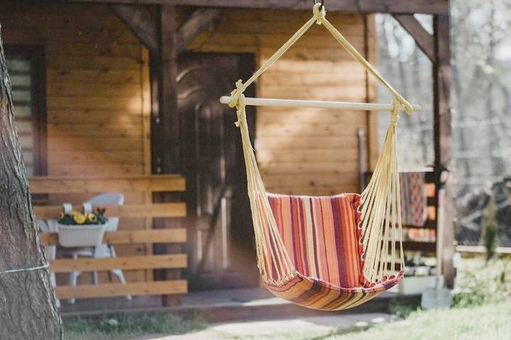 Lodge für 5 Personen, mit Garten, kinderfreundlich