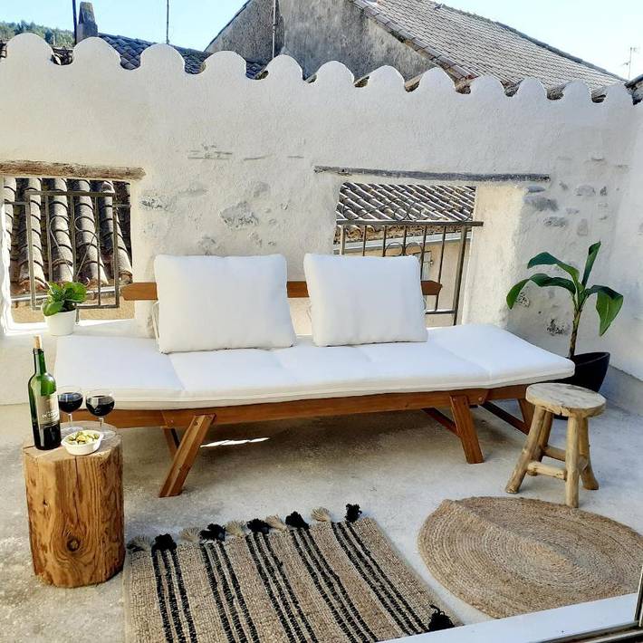 Maison de vacances pour 5 personnes, avec terrasse