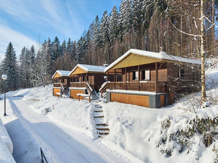 Bungalow für 4 Personen, mit Terrasse in Tschechien