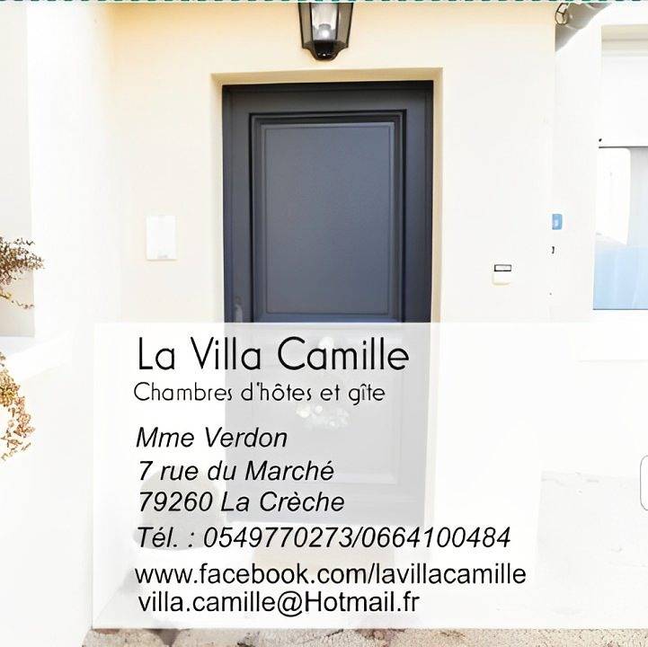 Chambres d'hôtes La Villa Camille - Niort - La chambre "Provençale" in La Crèche, Région de Niort