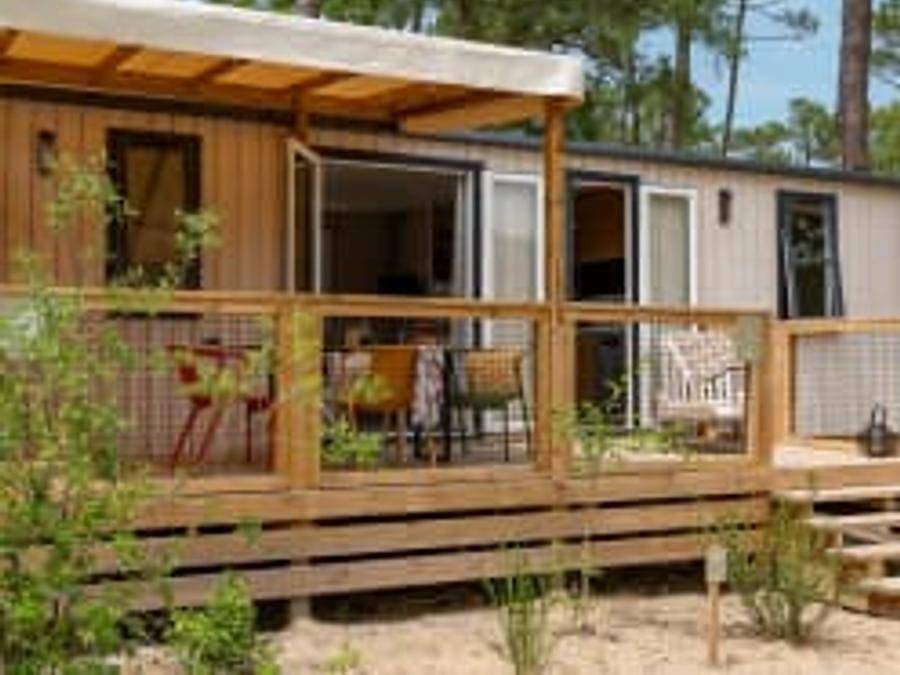 Camping Sandaya Ondres Océan - Mobilhome 6 personas - Cabaña 6p 3ch **** in Ondres, Côte d’Argent