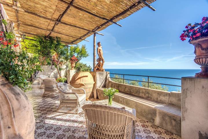 Villa für 24 Personen, mit Meerblick und Garten sowie Pool in Positano - 3