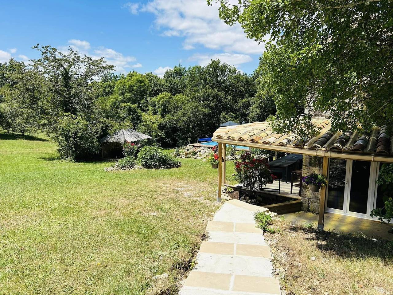 Gite Le Rêve Champêtre avec piscine privative in Anthé, Région de Villeneuve-sur-Lot