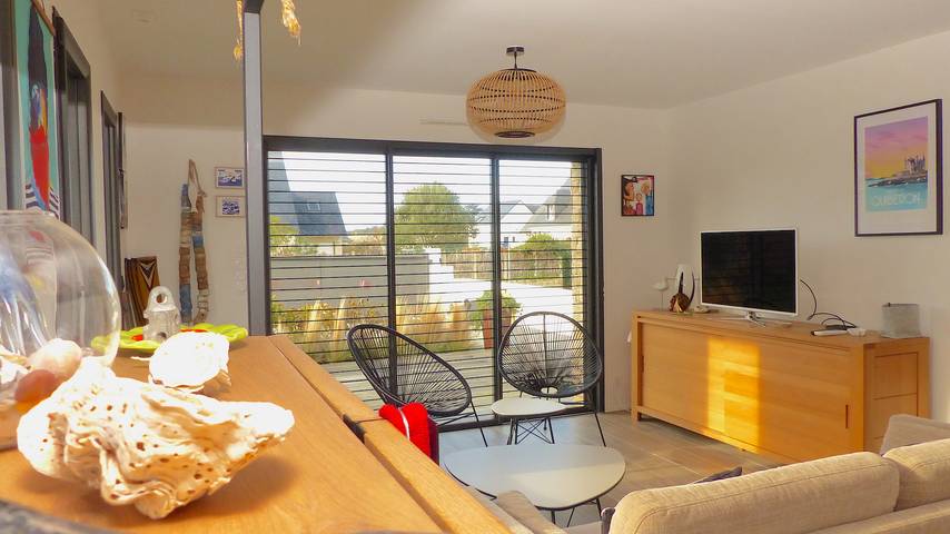 Location de vacances pour 6 personnes, avec jardin et terrasse dans Plage Du Petit Rohu Saint Pierre Quiberon - 2