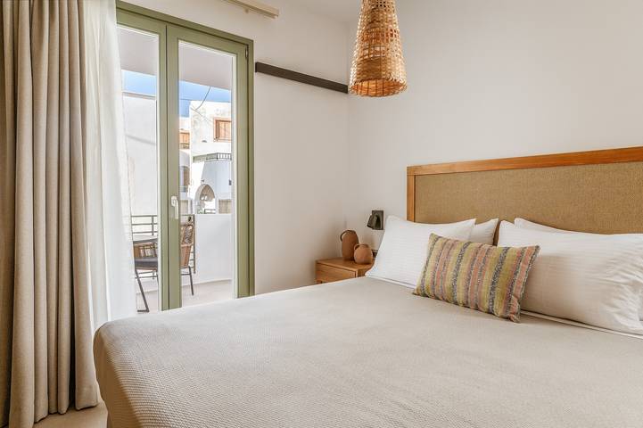 Apartamento Num Hotel 'Makava Suite with Hammam' com Varanda, Wi-Fi e Ar Condicionado in Naxos Cidade, Naxos