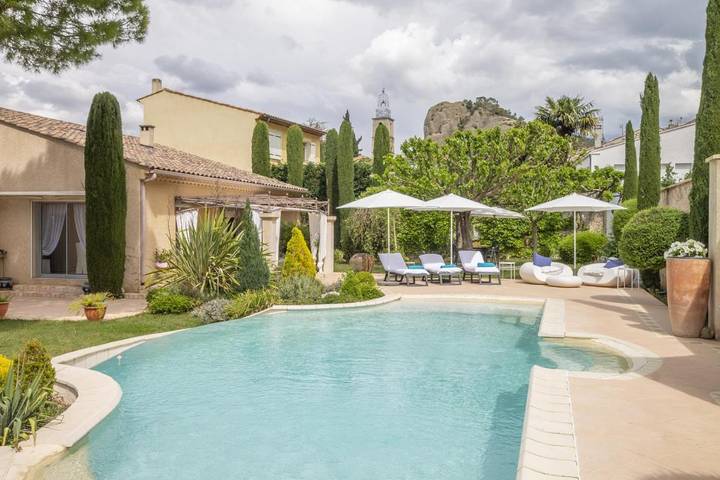 Villa pour 6 personnes, avec Terrasse et Jardin ainsi que Piscine et Vue