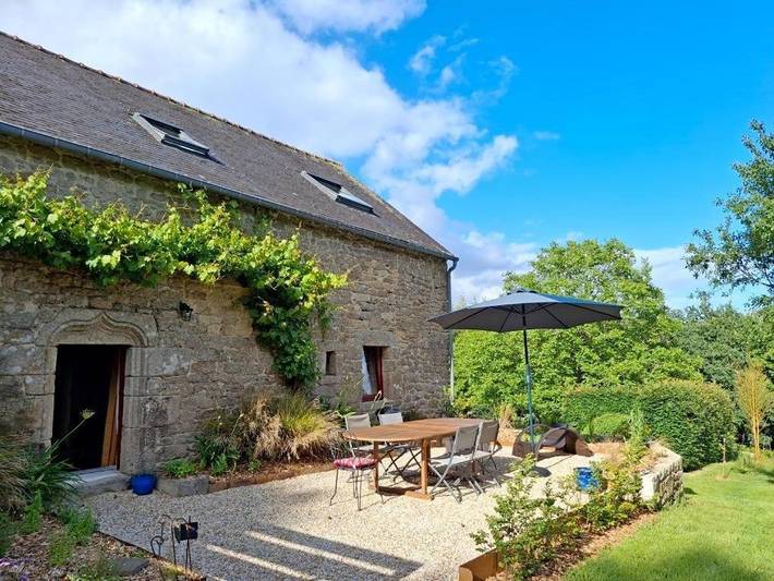 Maison de vacances pour 4 personnes, avec Terrasse à Langonnet