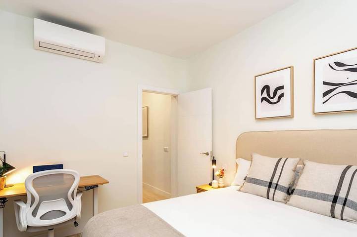 Ganze Wohnung, Disfruta de este acogedor y moderno apartamento de 50 m² en Calle Palencia 44, en el corazón de Tetuán, una zona residencial tranquila y bien comunicada. in Tetuán, Madrid