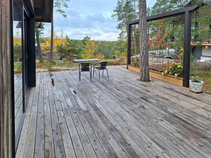 Gästehaus am Meer mit Terrasse in Gustavsberg in Gustavsberg, Stockholmer Schärengarten
