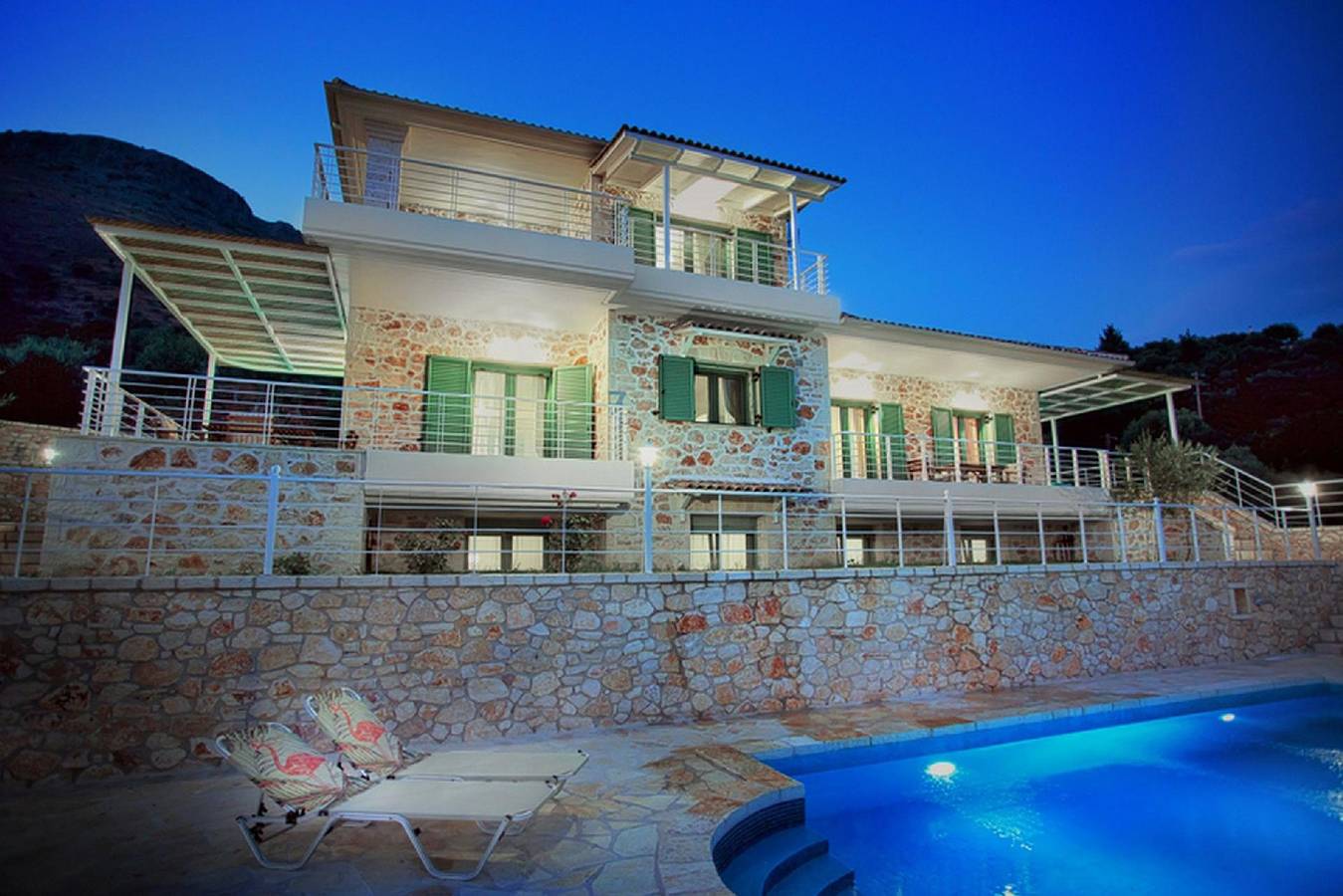 Ganze Ferienwohnung, Ferienwohnung "Avra" mit Pool in Thesprotia und Umgebung