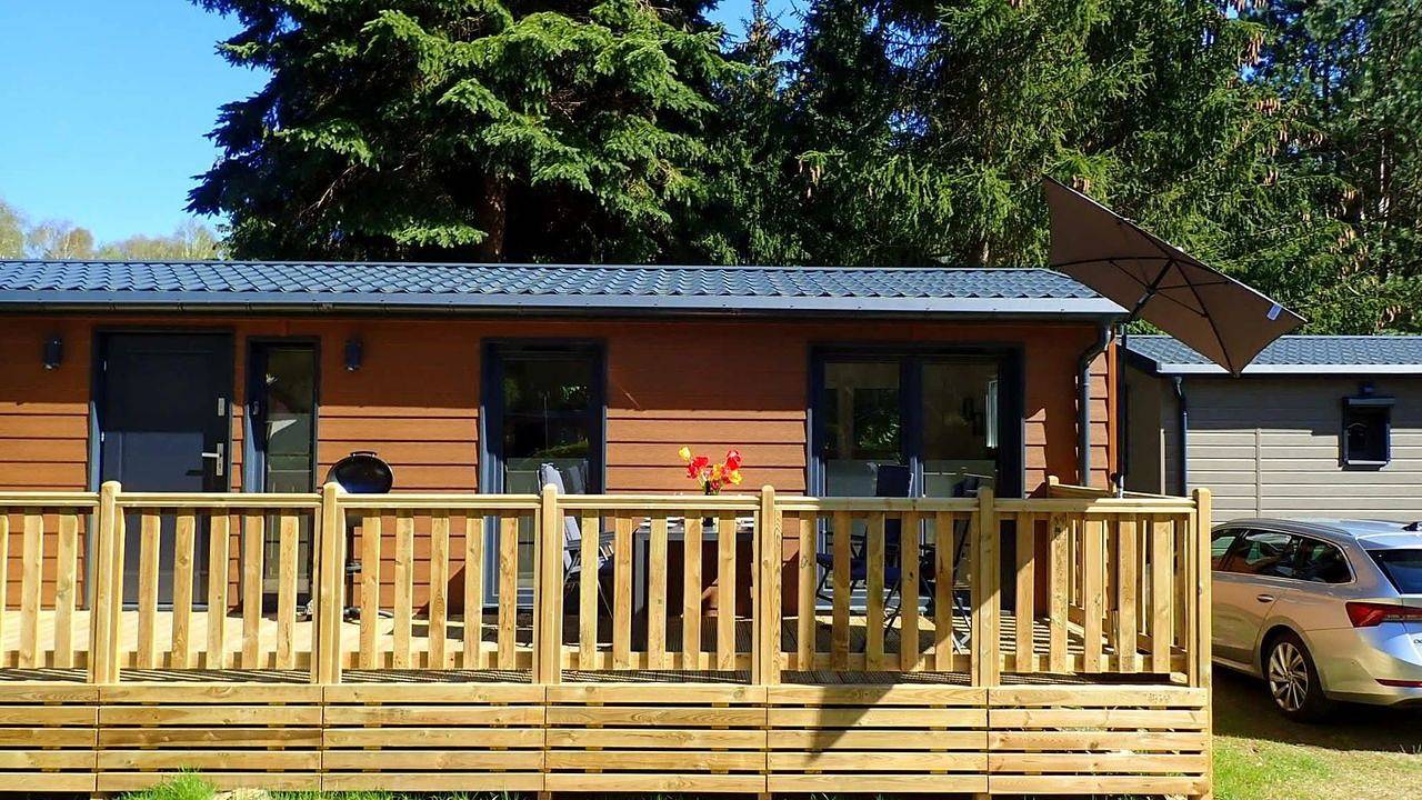 Ganze Ferienwohnung, Mobilheim für 4 Personen (48 m²) in Lohmen in Güstrow - Umland, Naturpark Nossentiner/Schwinzer Heide