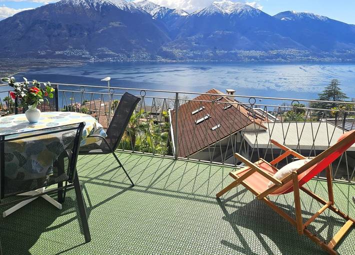 Ferienwohnung für 5 Personen, mit Seeblick und Balkon am Lago Maggiore (Schweiz) - 2