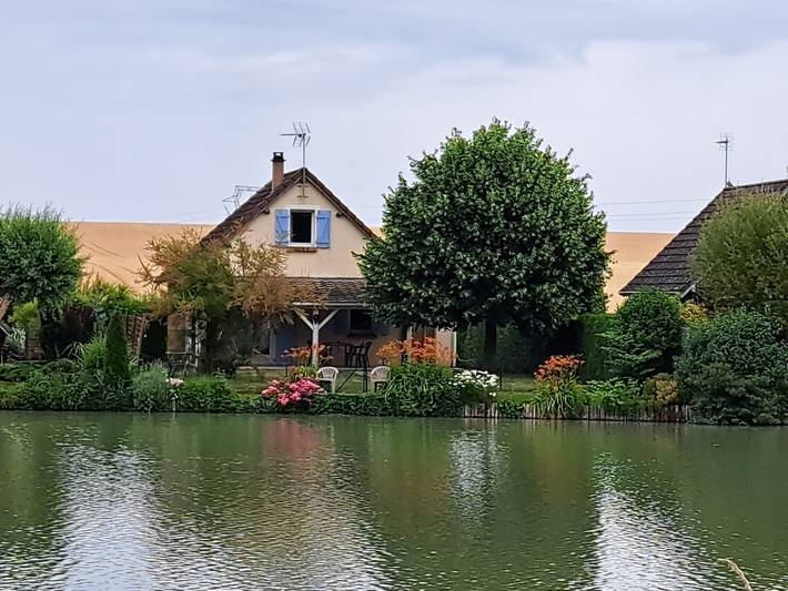 Maison de vacances pour 3 personnes, avec Balcon ainsi que Terrasse et Jardin