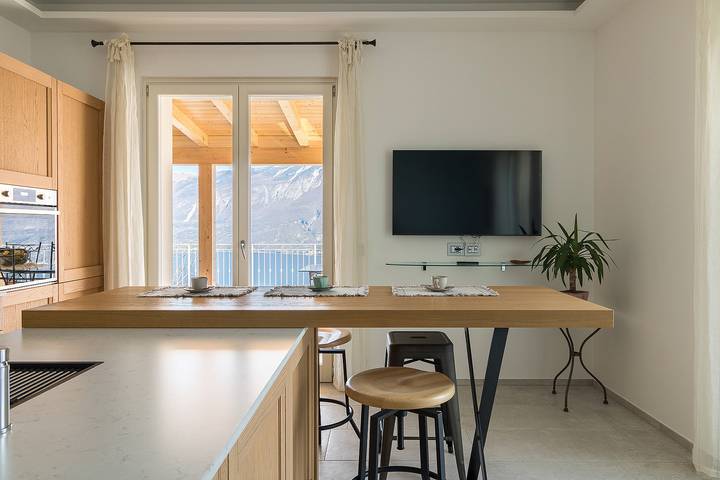 Ferienwohnung für 4 Personen, mit Terrasse und Garten sowie Seeblick in Tignale - 4