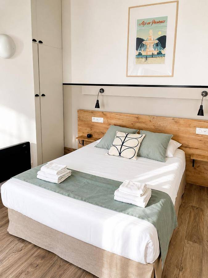 Appart’hôtel pour 2 personnes, avec terrasse