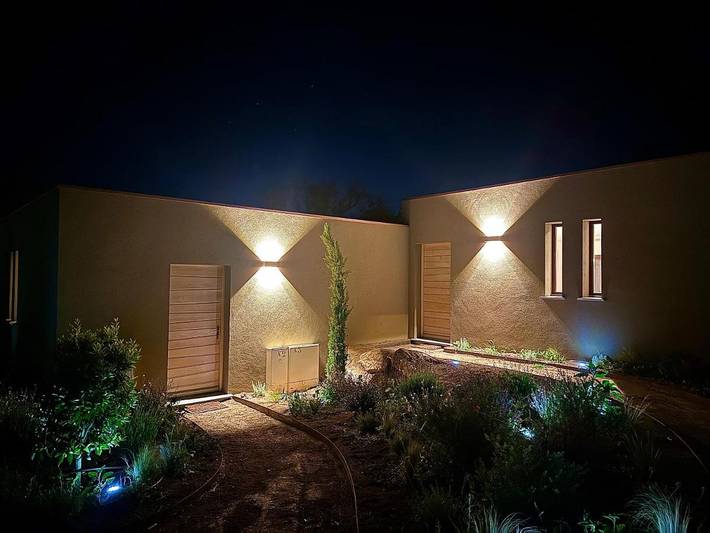 Gîte pour 4 personnes, avec Terrasse ainsi que Jardin et Vue dans Pigna - 4