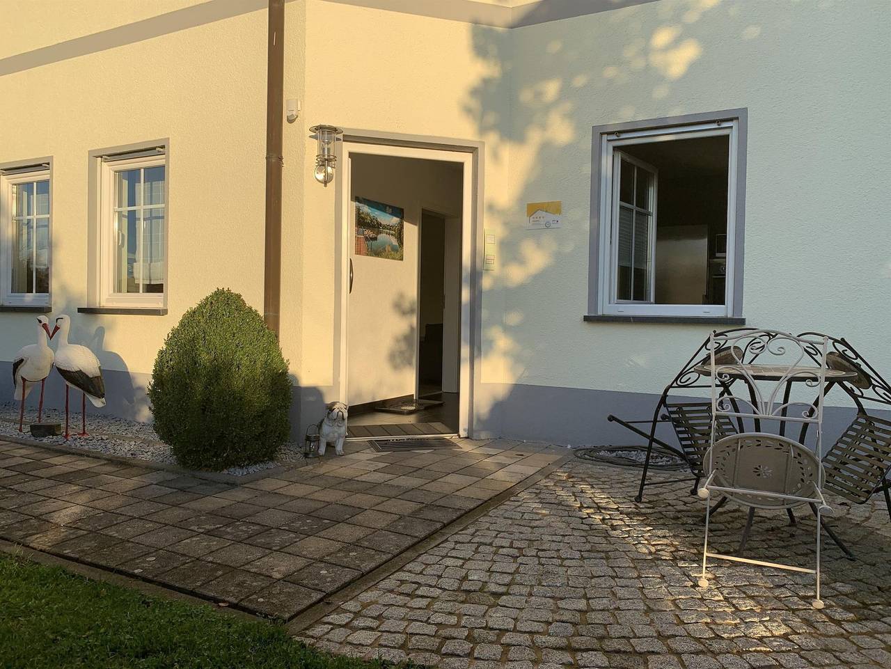 Ganze Ferienwohnung, Feriendomizil Zum Storchennest - Appartement/Fewo, Dusche u. Bad, Wc, 2 Schlafräume in Ohmbach, Saar-Nahe-Bergland