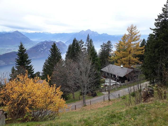 Appartement de vacances pour 2 personnes, avec terrasse et vue ainsi que jardin et vue sur le lac, animaux acceptés