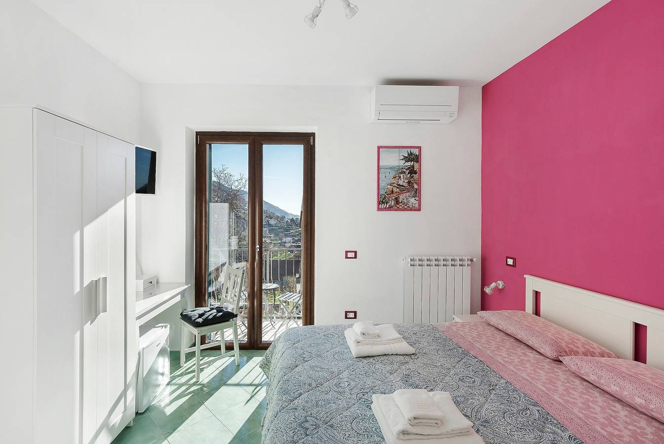 Zimmer 'Coast 2 Coast - Atrani' mit Meerblick, Wlan und Klimaanlage in Pianillo, Agerola
