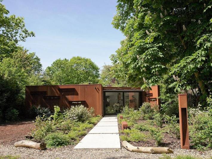 Ferienhaus für 4 Personen, mit Whirlpool und Terrasse sowie Garten und Sauna