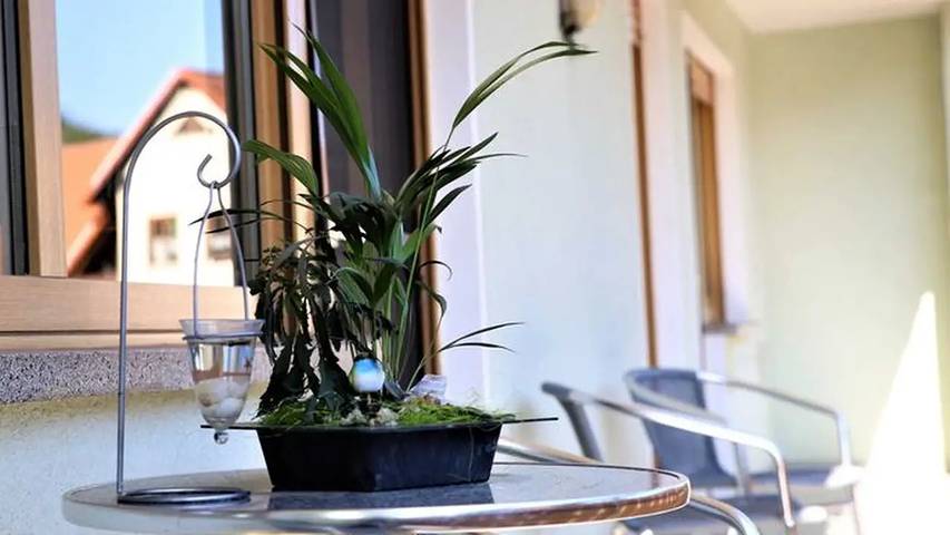 Ferienwohnung für 6 Personen, mit Balkon und Garten in Obertrubach - 2