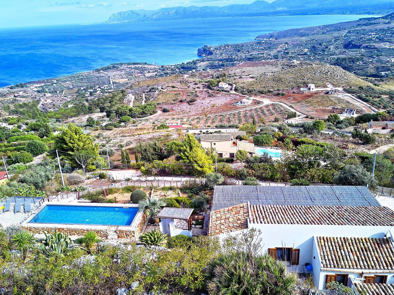 Villa Fenice Scopello Atemberaubender Panoramablick in Custonaci, Provincia de Trapani