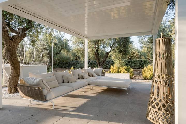 Villa pour 14 personnes, avec piscine ainsi que vue sur l’océan et jardin à Alghero - 2