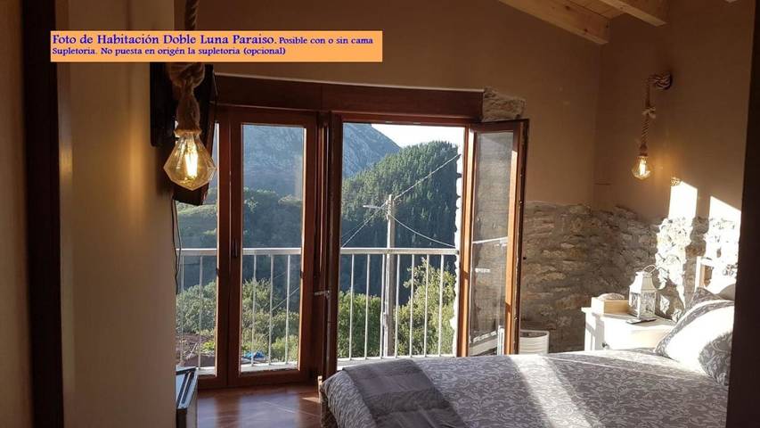 Casa rural con piscina para 2 personas, con piscina y jardín además de sauna y jacuzzi, Familias con niños en Asturias - 4