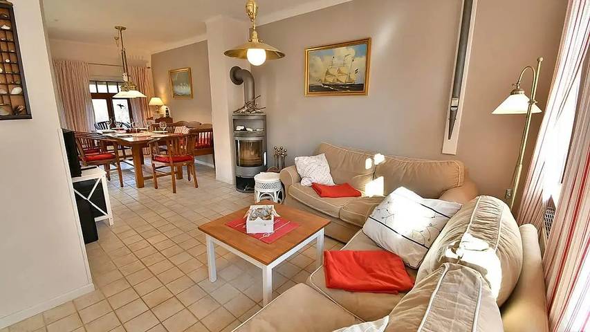Ferienhaus für 8 Personen, mit Garten und Sauna, mit Haustier in Wustrow