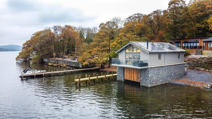 Glamping for 4 people, with balcony, with pets in Lake Windermere