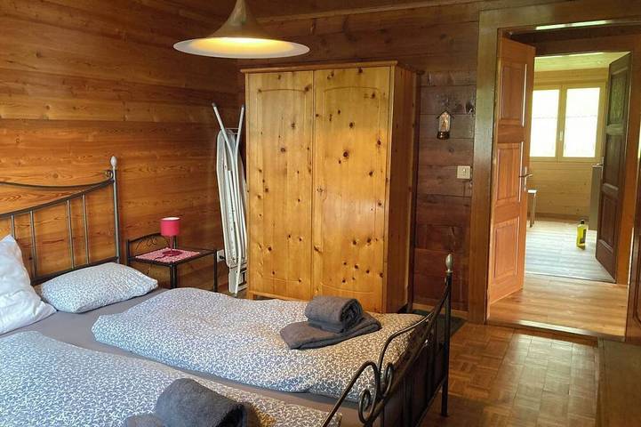 Ganze Wohnung, Chalet Leiggener Appartement/Fewo, 1. Stock Leiggener Og in Rosswald, Brig