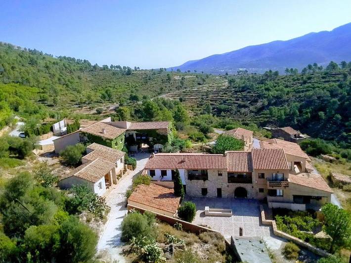 Casa rural para 2 personas, con Terraza y Jardín además de Piscina y Vistas en Culla