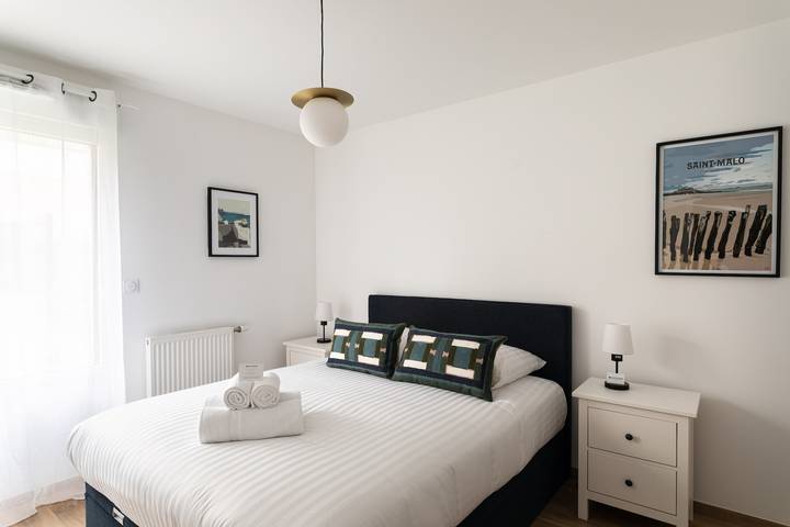 Appartement entier, Emeraude n°5 - 15min à pied de la plage in Dinard, Région de Saint-Malo