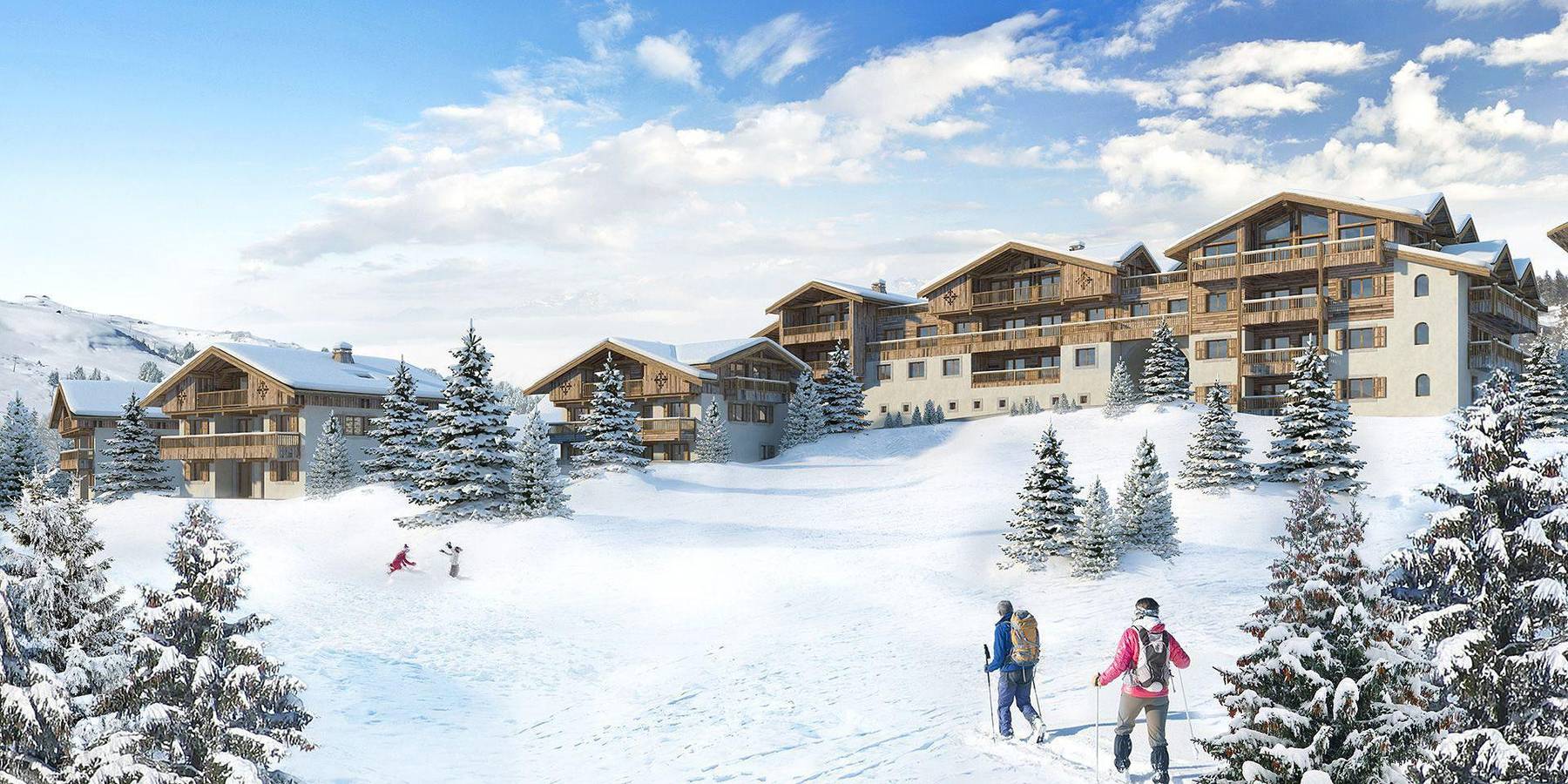 Entire apartment, Chalet Jorasse 1 A - 3 room apartment cabin 6 people (21) in Les Saisies, Albertville region