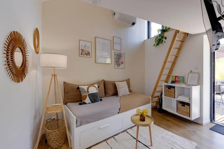 Maison de vacances pour 4 personnes, avec vue et jardin, animaux acceptés