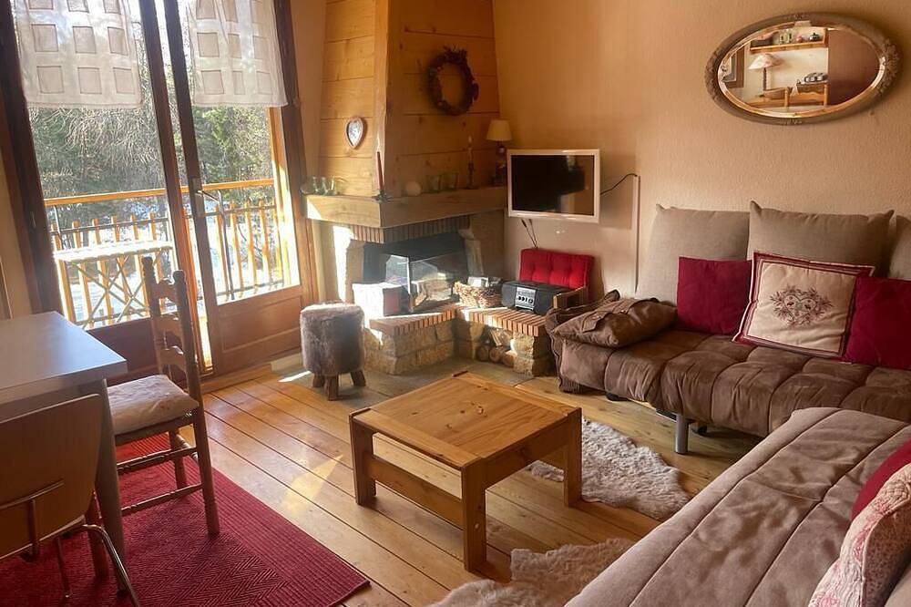 Entire apartment, Super Cosy Studio 33 M² - Sleeps 5 - Auron in Auron, Saint-Étienne-de-Tinée