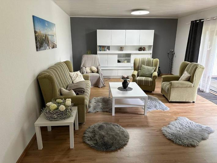 Ferienhaus für 6 Personen, mit Garten und Ausblick, mit Haustier in Hage - 4