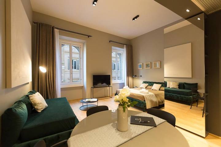 Maison d’hôte pour 3 personnes, avec Vue dans Fontaine de Trevi - 2