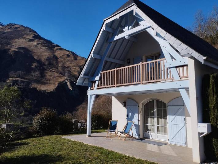 Maison de vacances pour 6 personnes, avec jardin et vue