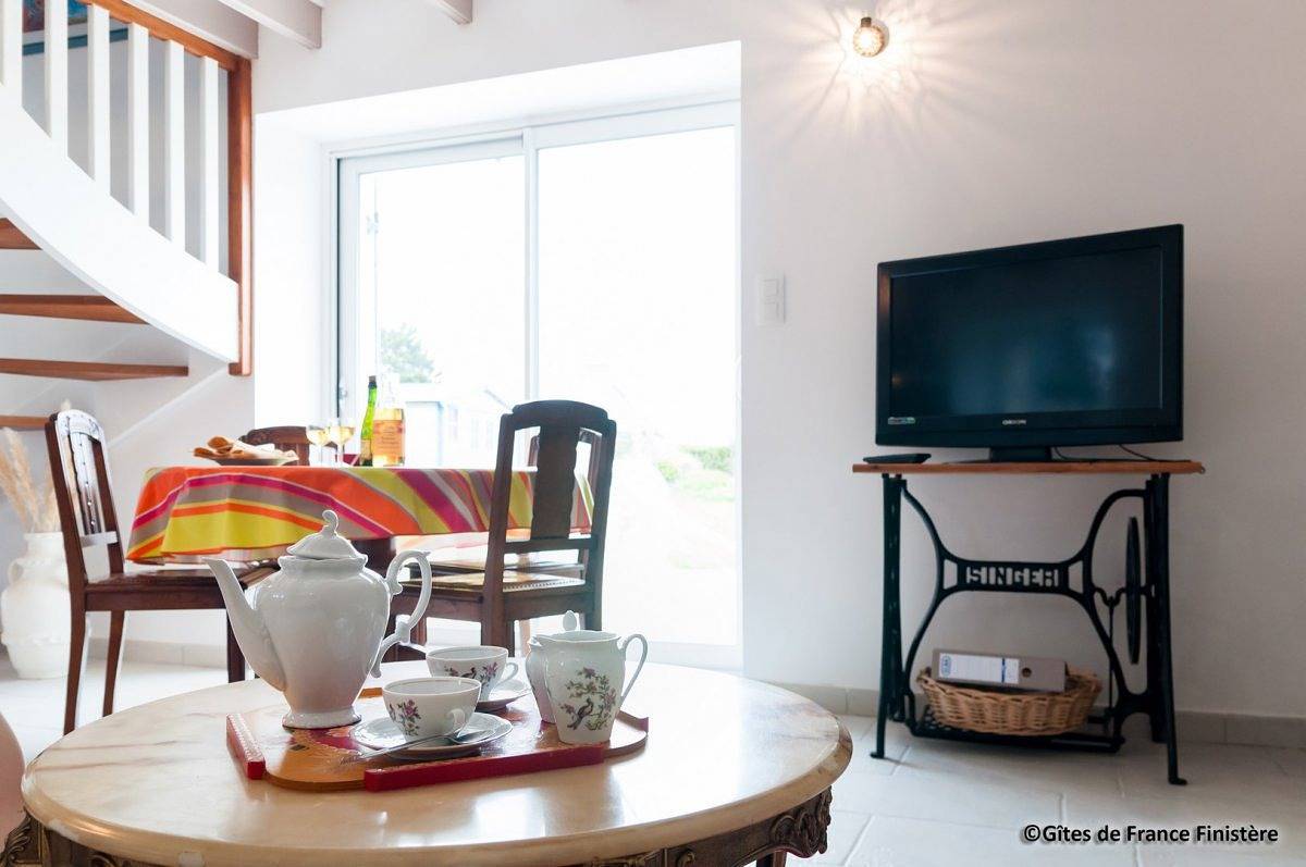 Gîte für 3 Personen mit Terrasse in Penmarc'h, Quimper Und Umgebung