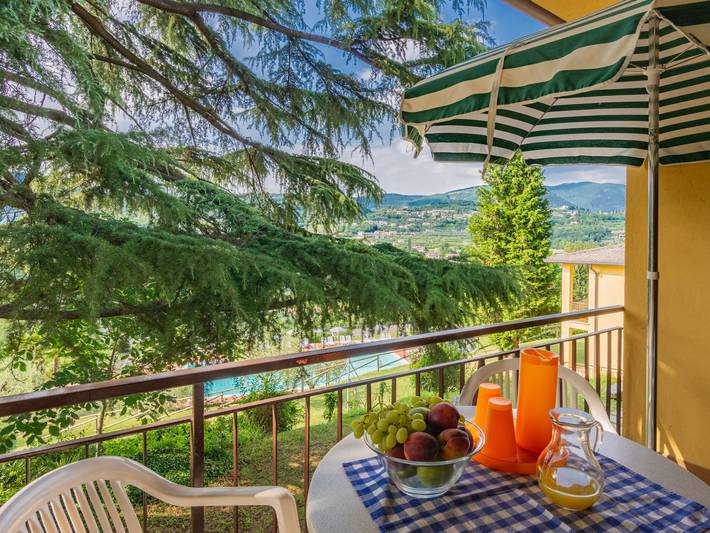 Ferienwohnung für 6 Personen, mit Garten und Balkon sowie Ausblick - 1