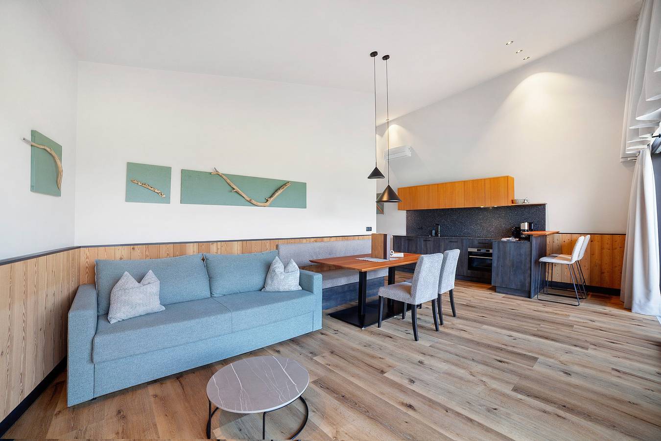 Ganze Wohnung, Apartment 'Oberhaslerhof Malus' mit Bergblick, Wlan und Klimaanlage in Schenna, Sarntaler Alpen