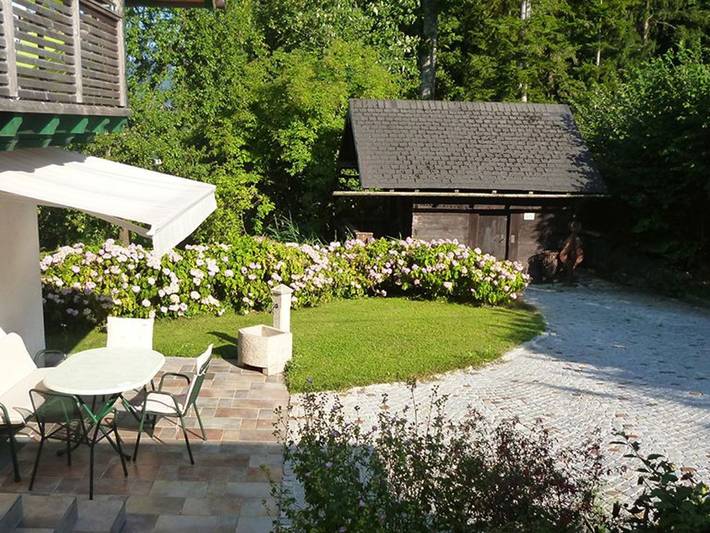 Ferienwohnung für 3 Personen, mit Balkon und Terrasse sowie Garten und Ausblick im Salzkammergut - 4