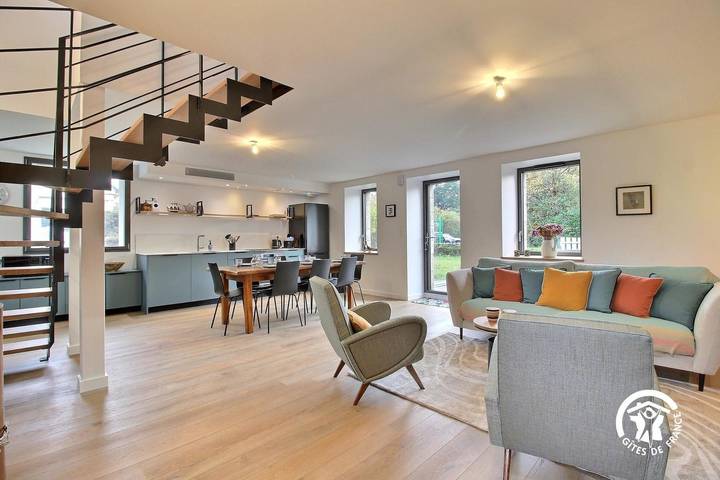 Maison de vacances pour 4 personnes, avec jardin à Séné