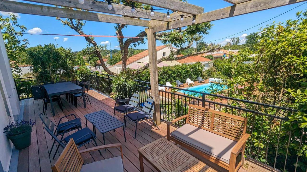 Maison 8/10 pers / piscine chauffée / St Palais sur Mer in Saint-Palais-sur-Mer, Côte de Beauté
