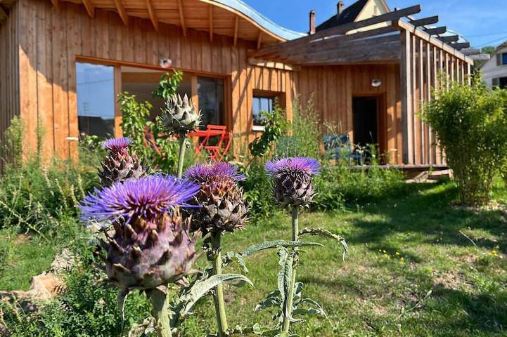 Location de vacances pour 4 personnes, avec terrasse et jardin à Wihr-au-Val