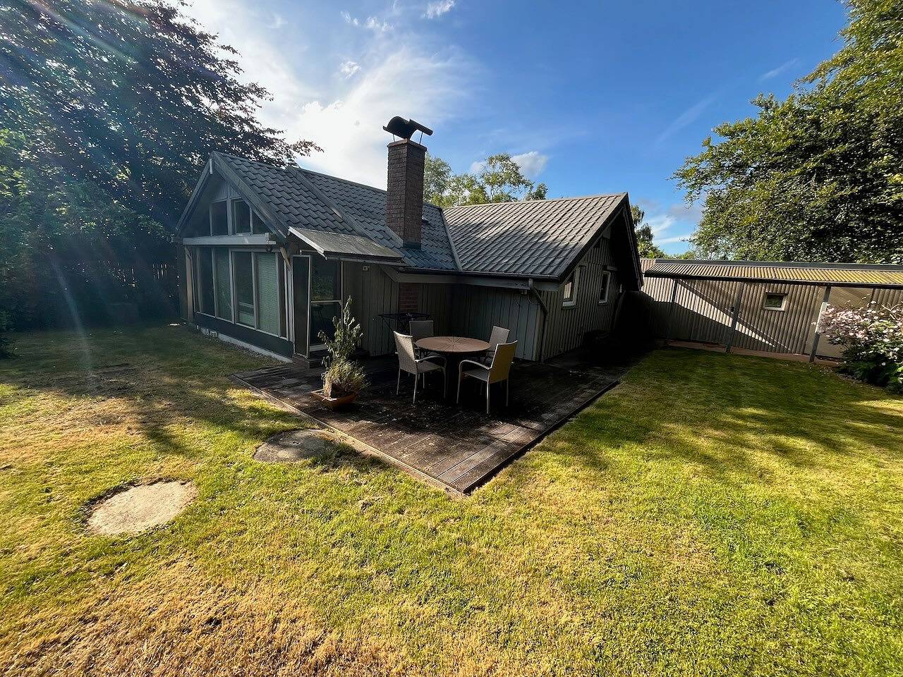Ferienhaus 'Dänisches Tiny Haus Brekendorf' mit Bergblick, privater Terrasse und Wi-Fi in Brekendorf, Rendsburg-Eckernförde